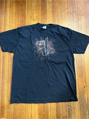Doberman Zombie Blood Splatter 1 OF 1 T Shirt Mens size 2XL Comfort Colors
